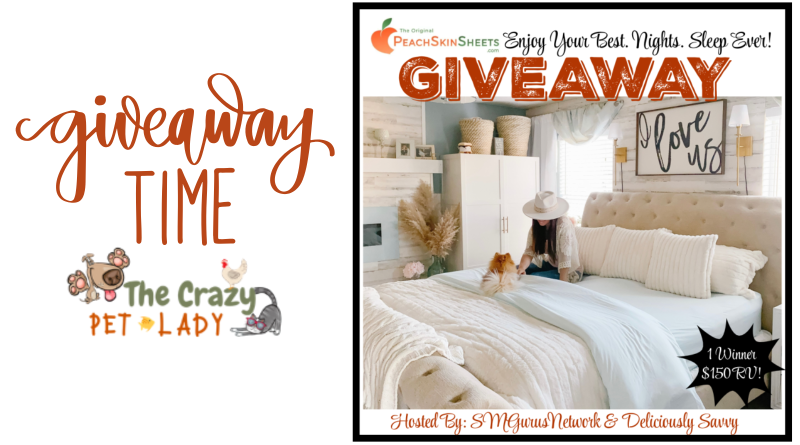 PeachSkinSheets Giveaway
