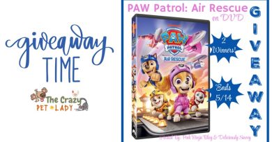 The PAW Patrol: Air Rescue DVD Giveaway!