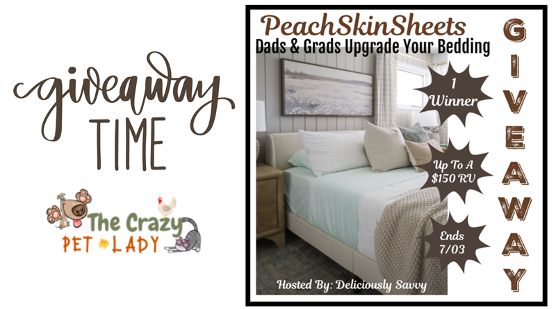 PeachSkinSheets Dads & Grads Upgrade Your Bedding Giveaway