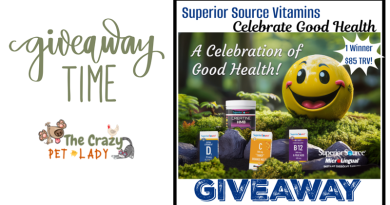 Superior Source Vitamins Giveaway