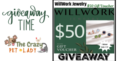 Willwork Jewelry $50 Egift Voucher Giveaway! WillWork Jewelry $50 eGift Voucher Giveaway!
