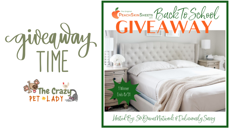 Fabulous PeachSkinSheets Back to School Giveaway