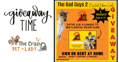 The Bad Guys 2 Digital Code Movie Giveaway